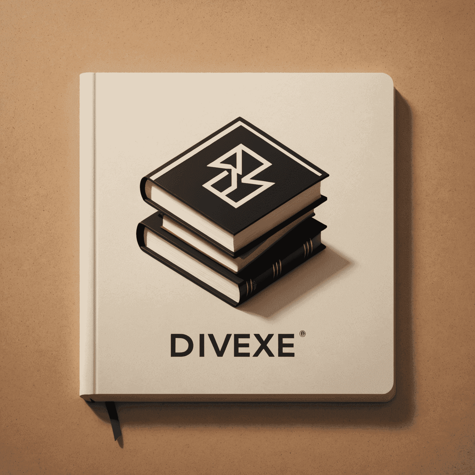 divexe logo featuring a book and Divx symbol